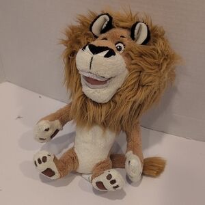 Dreamworks Alex Madagascar Plush Lion - Tan and White